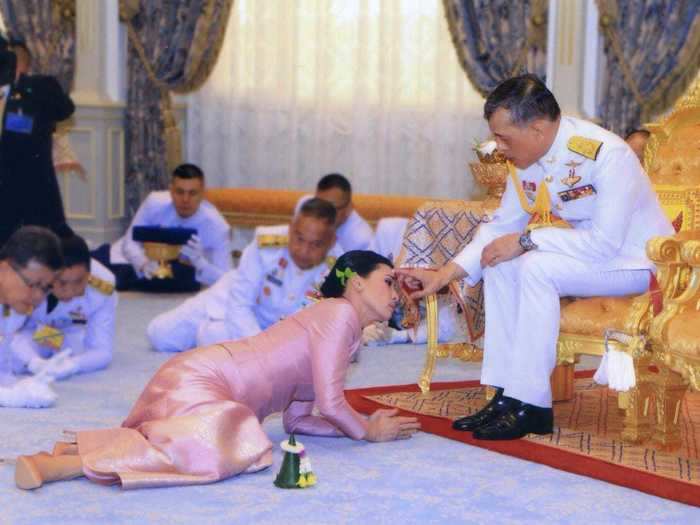 Three days before the coronation, Maha Vajiralongkorn married his longtime partner and personal bodyguard in a surprise ceremony.