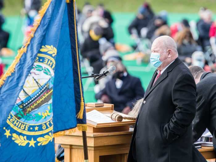 Weeks before his death, Richard Hinch was elected speaker of the New Hampshire House of Representatives.