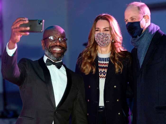 This rule has been broken on multiple occasions. Prince William and Kate Middleton posed for a photo with a member of the Manchester Inspirational Voices during their royal tour of the UK earlier this month.