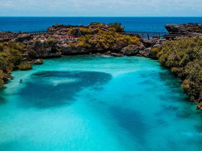 "Tide lagoon in Sumba" by Maky and Matt