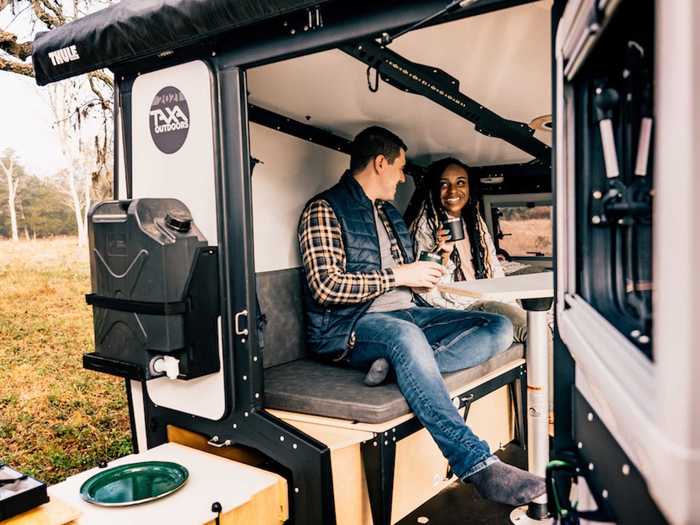 "We believe the overlanding editions are a huge growth segment for the market," Finney and Brown wrote. "With the ability to now work remotely and take school on the road, it gives people more time to explore and go further off grid which is what Taxa encourages."