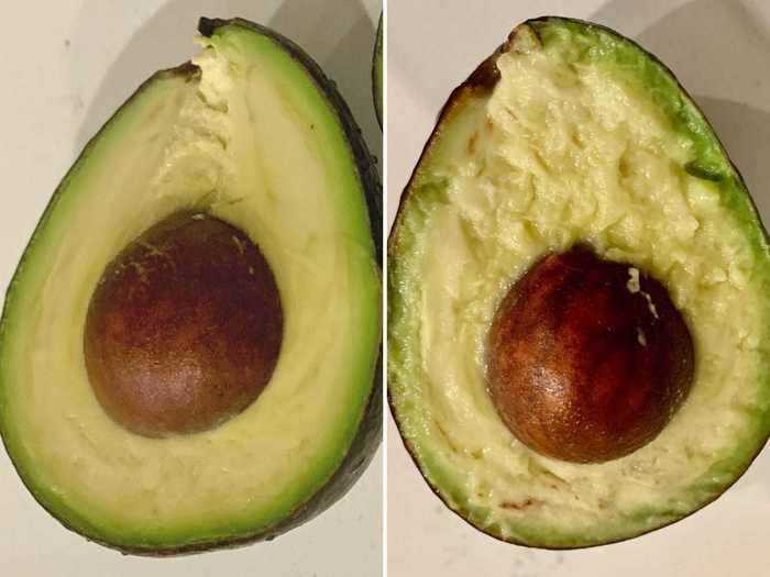 Keep your cut avocado fresh with this hack from @kmag1 that uses a container of water.