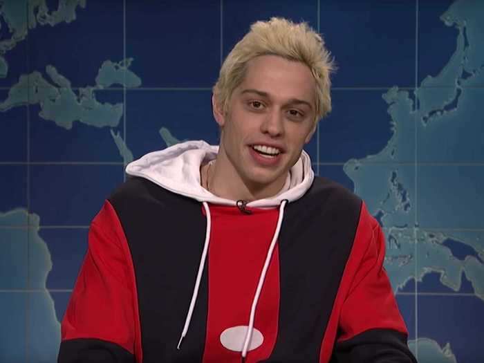 September 29: Davidson joked that he and Grande were going to break up during an appearance on "SNL."