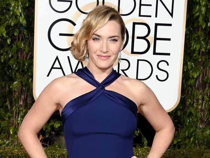 Kate Winslet revealed on "The Late Show with Stephen Colbert" that she left school at 16 and worked in a deli.