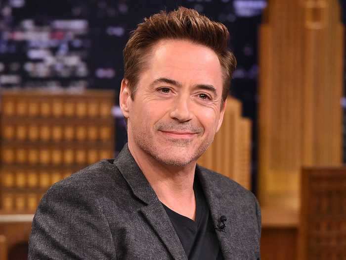 Robert Downey Jr. dropped out of school when he was 16 to move across the country to live with his mom in New York.