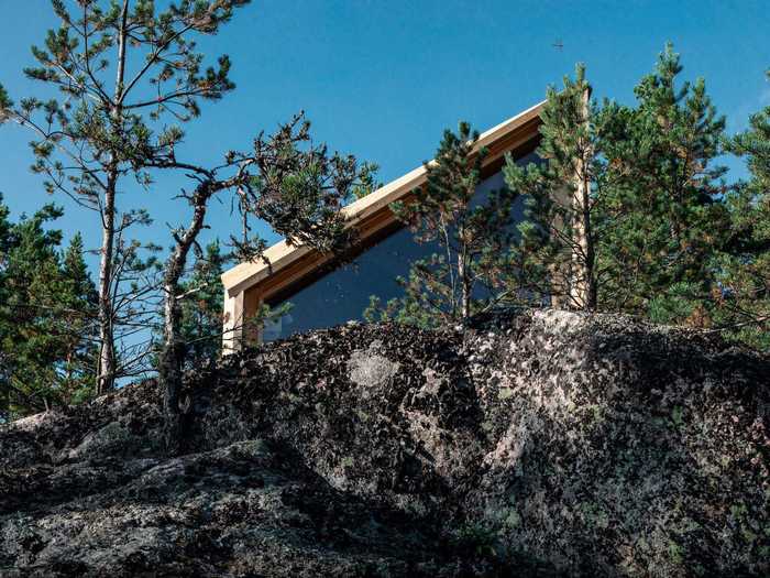 As a result, the company is now building a sauna version that can be used as an extension to other living units, creating a resort-like gathering of multi-use cabins.