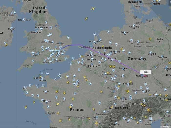 Border closures with the UK can also lead to an influx of flights to the country as residents don