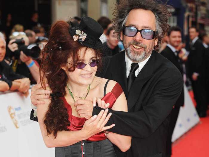Tim Burton and Helena Bonham Carter seemed like a match made in goth heaven.