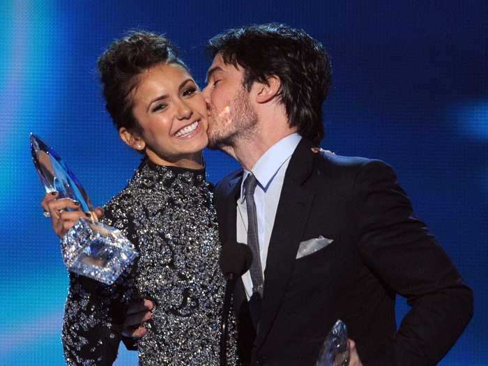 Nina Dobrev and Ian Somerhalder exhibited magnetic chemistry on- and off-screen while they were together.