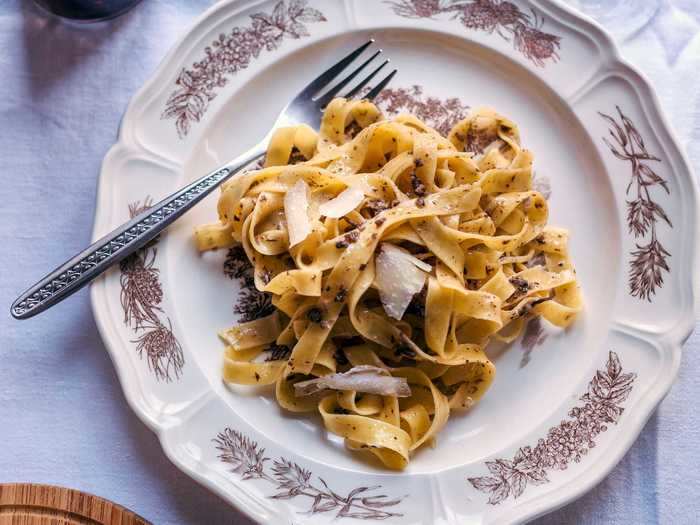 Homemade tagliatelle will bring a "golden moment" to your Christmas table.