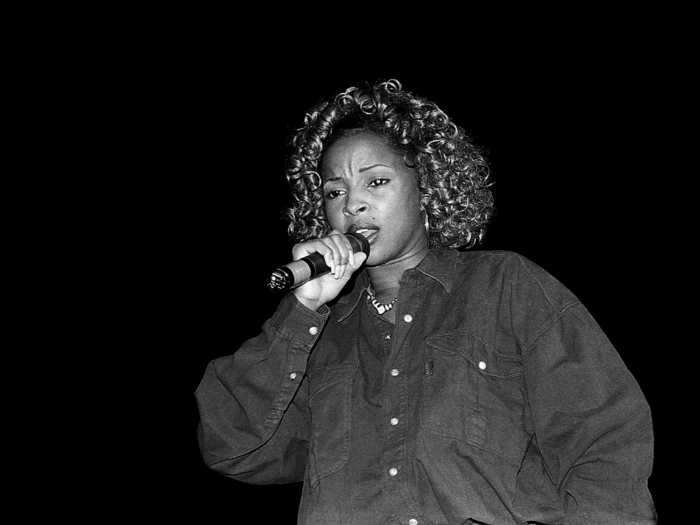 Mary J. Blige spent years as a backing vocalist for Uptown Records.