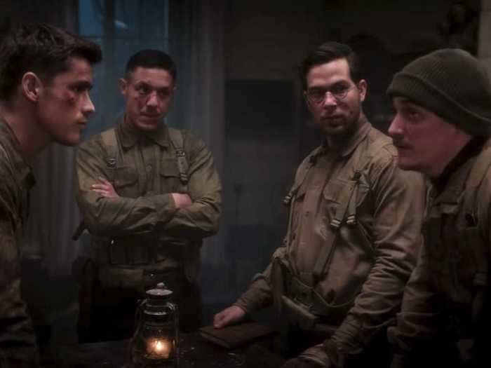 The supernatural war movie "Ghosts of War" led to some bemused reviews.