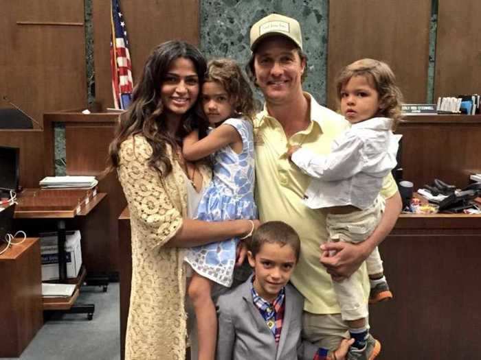 2015: Alves became an American citizen with her family by her side.