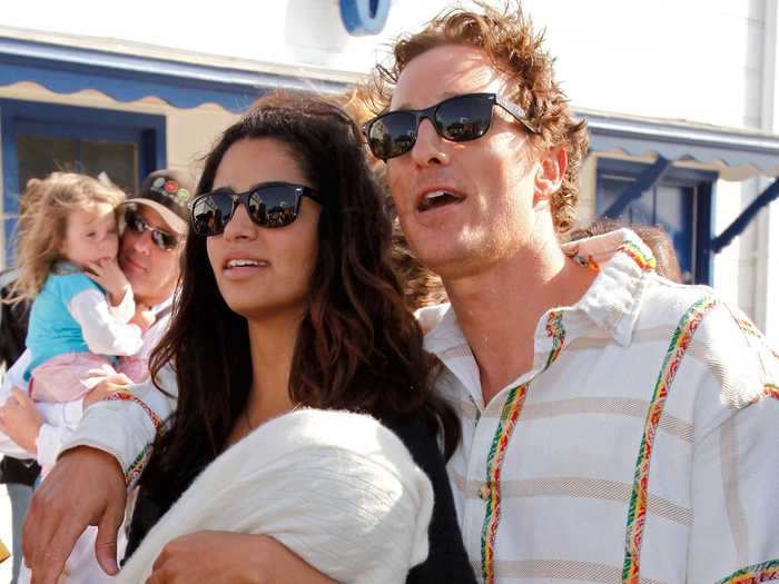 2011: The couple built a mansion in Malibu together. "I found the woman I wanna do it with," McConaughey said.