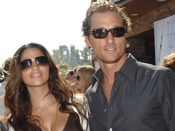 2006: McConaughey and Alves met in a club in Los Angeles. The actor describes it as love at first sight.