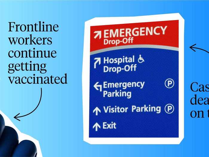 January is going to be tough, as essential workers continue getting vaccinated, and hospitals overflow with patients.