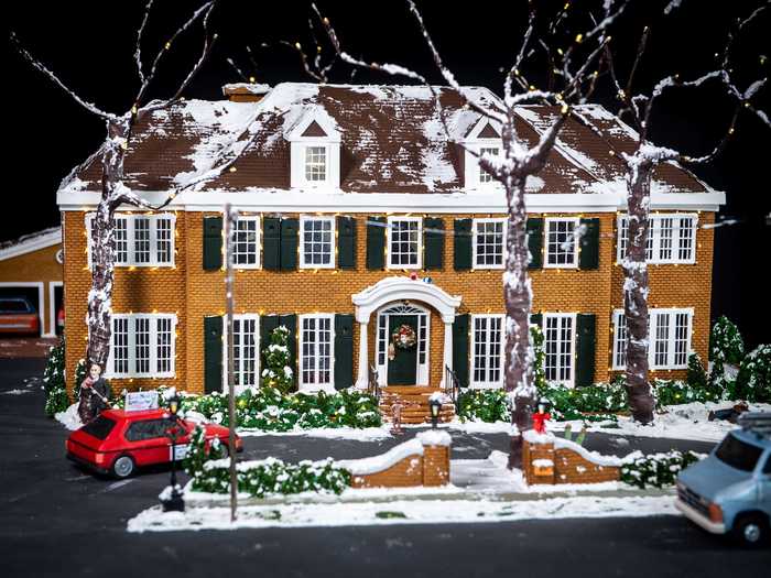 The stunning edible masterpiece took more than 300 hours to complete and was commissioned by Disney+ as the streaming service marks its first Christmas in the UK, according to a press release shared with Insider.