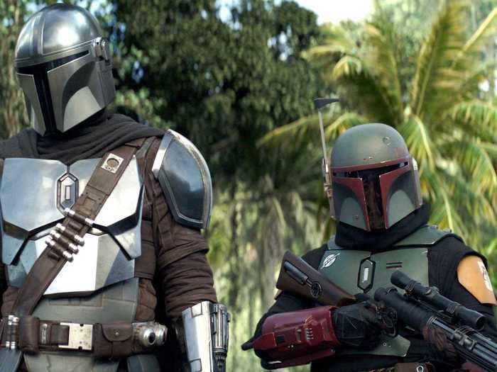 1. "The Mandalorian" (Disney Plus)