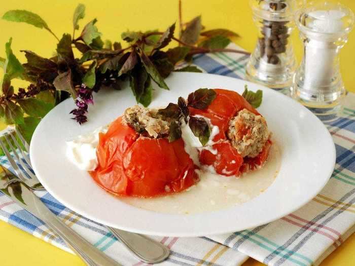 Bulgarian Christmas tables tend to feature stuffed vegetables, soups, and cakes.