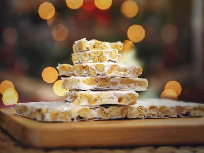 Although not a cookie, in Cuban and Spanish culture, many people celebrate Christmas by eating turrónes, a type of chewy nougat.