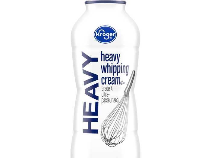 5 Heavy whipping cream