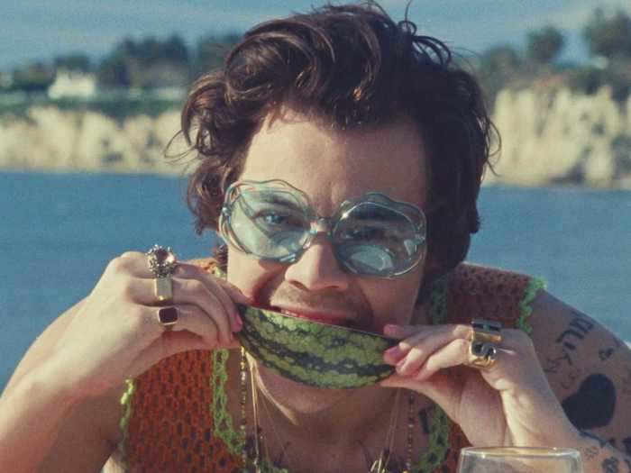 Harry Styles earned his first No. 1 on the Billboard Hot 100 with "Watermelon Sugar."