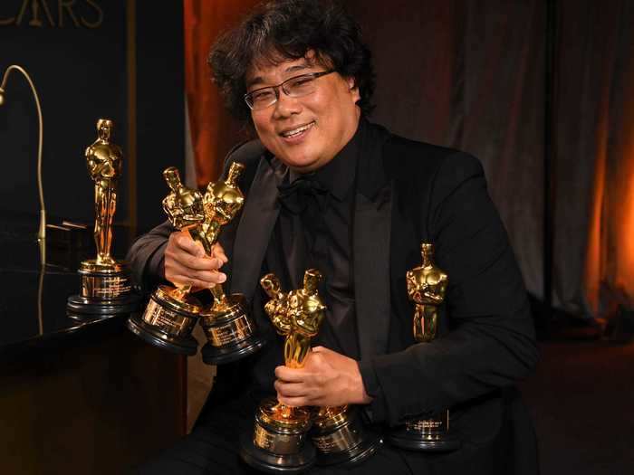 "Parasite" director Bong Joon Ho was a big winner at the Oscars in February.