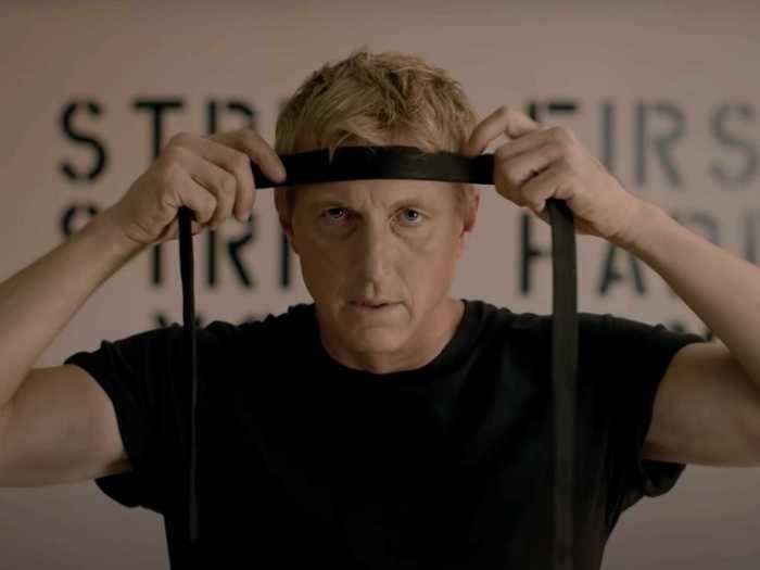 8. "Cobra Kai" is based on the "Karate Kid" movies.