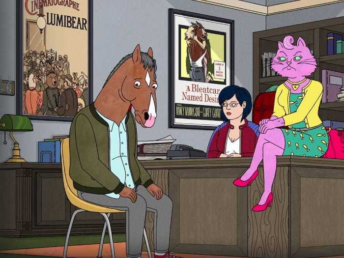 18. Season six of "BoJack Horseman" premiered in January of this year.