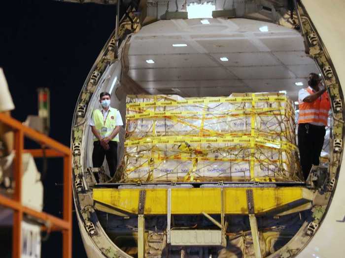 The Jumbo Jet has served as a lifeline to Singapore during the pandemic, bringing food and supplies to the island-nation whose borders are largely closed to the outside world. Now, it