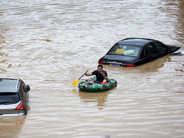 2. Floods in China — $32 billion