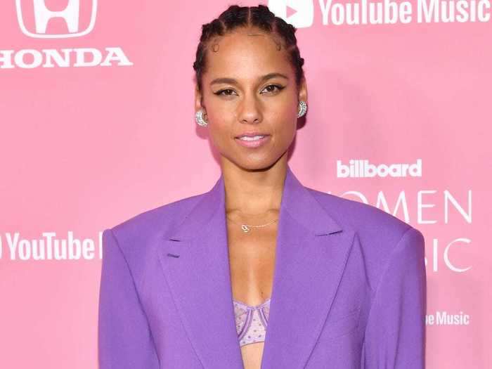 Alicia Keys announced that she