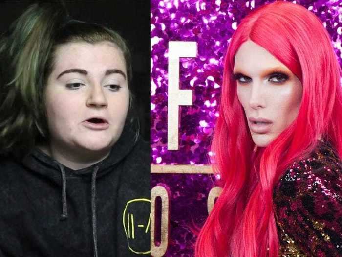 A woman said in a YouTube video that she beat her child over a Jeffree Star Cosmetics eye-shadow palette - and the makeup mogul responded.