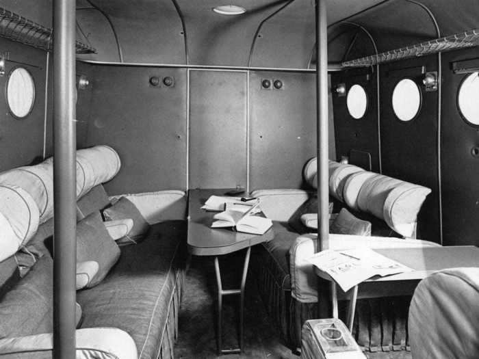 Flight attendants were introduced in the 1930s, and flights generally became more comfortable.