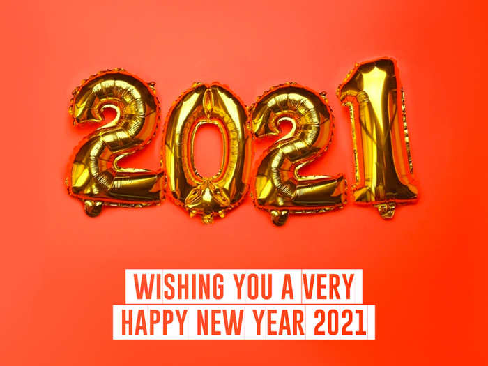 Wishing you a very Happy New Year 2021