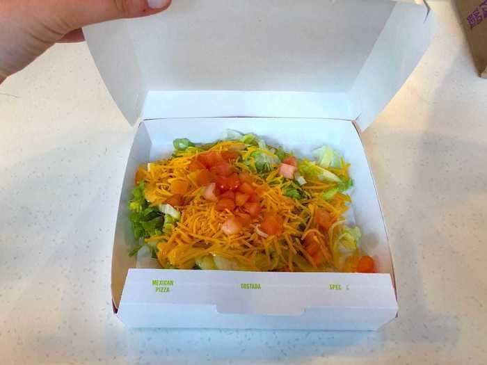 The Spicy Tostada has also been removed from the Taco Bell menu.