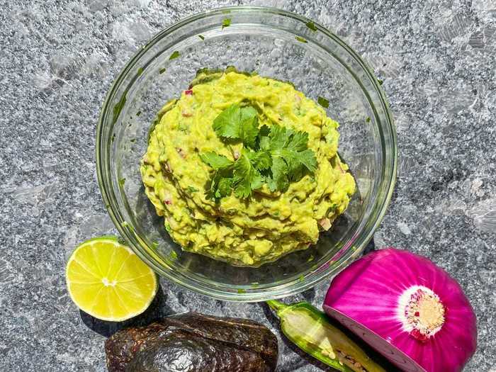 Chipotle was yet another fast-food giant to join the trend, revealing how to make its popular guacamole.