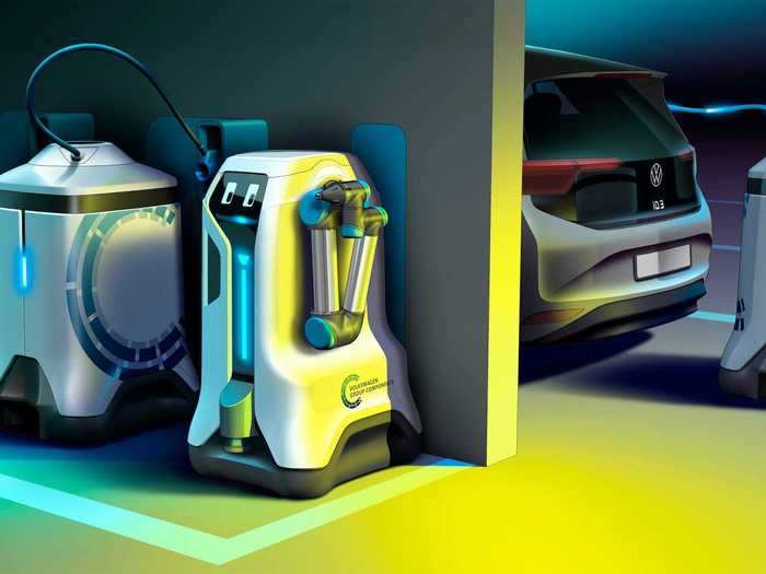 The automaker is now further developing the robot with the hope of using it at areas like parking garages, therefore replacing the need to build new charging infrastructures.