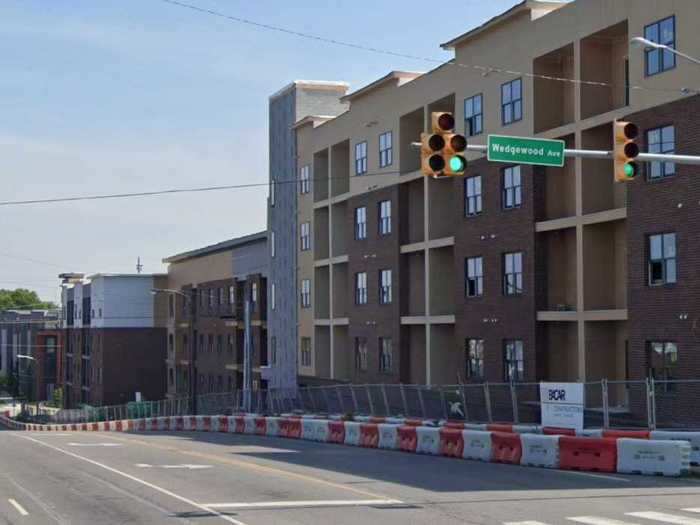 August 2012: Parton auctioned off a tour of Nashville sites from her history for charity, including the spot on Wedgewood Avenue where she and Dean met.