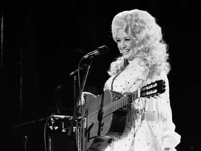 1966: Parton and Dean attended their first - and last - red carpet event together.