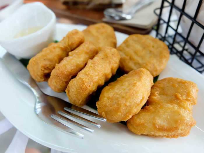 Frozen food can become nice and crispy in an air fryer.