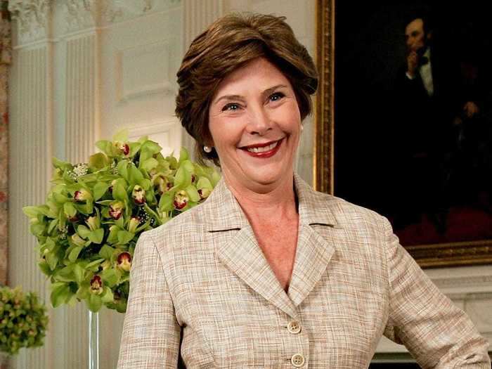 This is the real Laura Bush - see the hair?