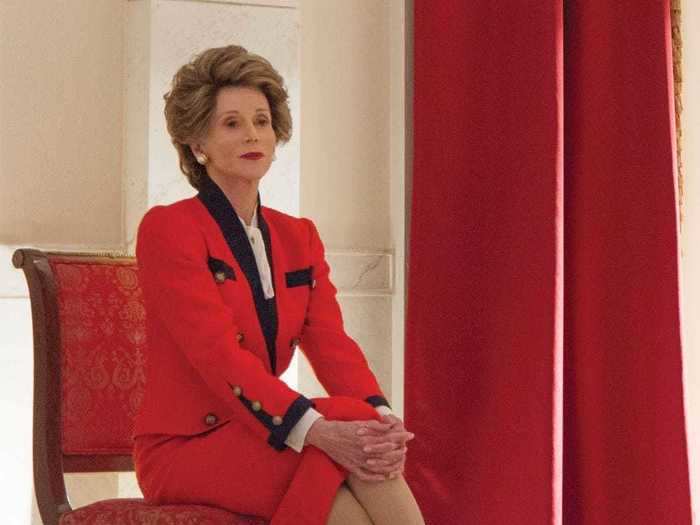 Jane Fonda played Nancy Reagan in "Lee Daniels