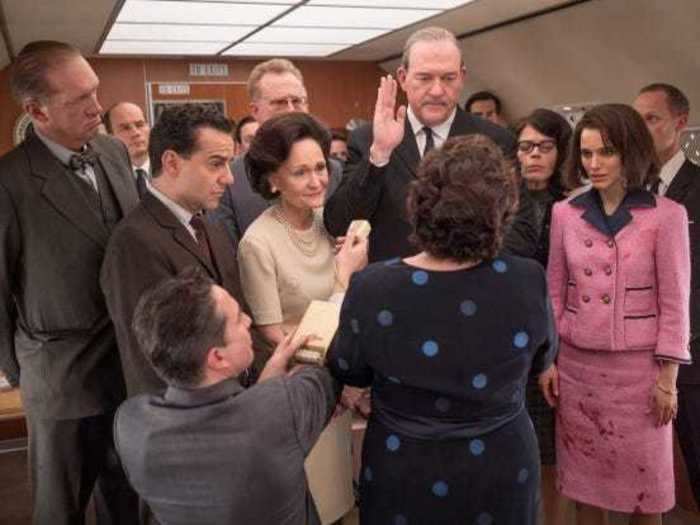 In "Jackie," Beth Grant played Lady Bird Johnson. She was slightly older than other on-screen interpretations of the first lady.