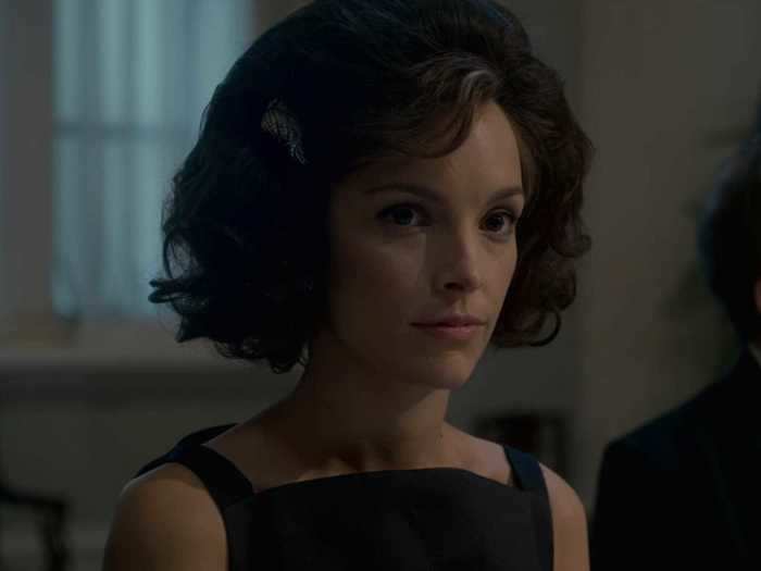 Jodi Balfour tried her hand at playing Jackie Kennedy in season two of "The Crown." She has similar eyes to the real Kennedy.