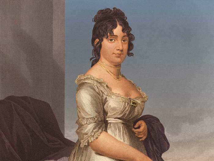 This is a portrait of the real Dolley Madison.