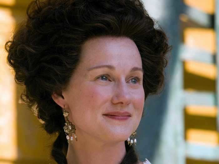 Laura Linney played as Abigail Adams in HBO