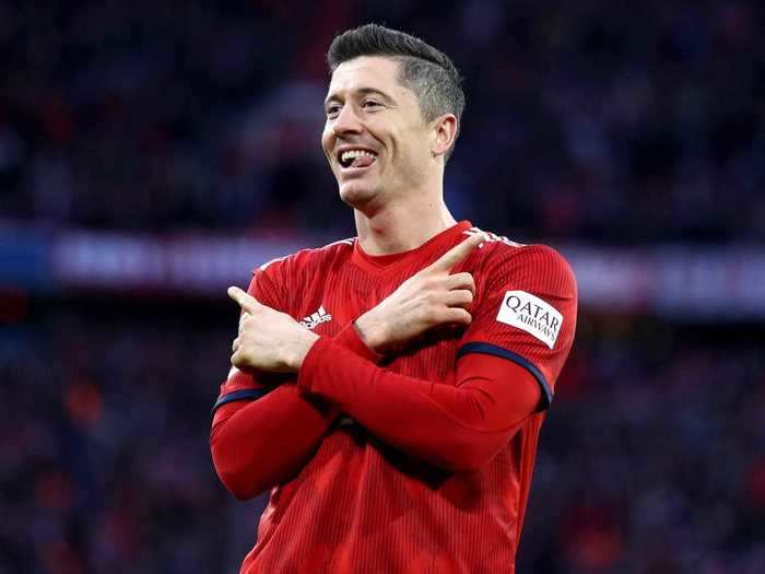 1. Robert Lewandowski - Bayern Munich and Poland