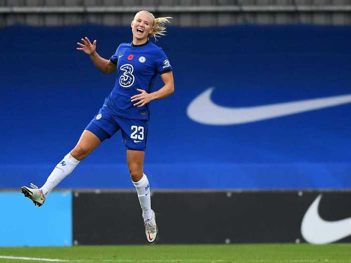 2. Pernille Harder - Chelsea and Denmark