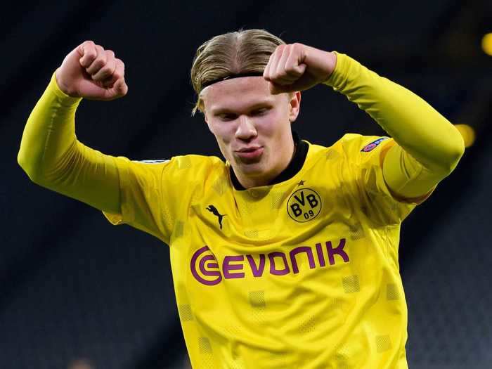 4. Erling Braut Haaland - Borussia Dortmund and Norway